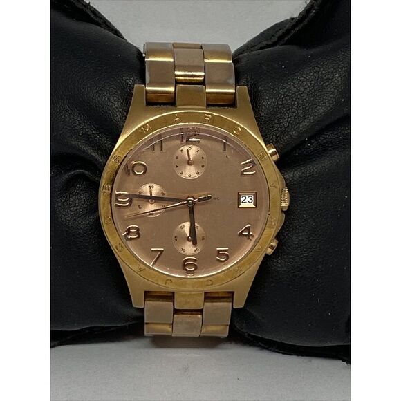 Marc Jacobs MBM3074 Women's Rose Gold Stainless Steel Analog Quartz Watch KS656 - Picture 1 of 12